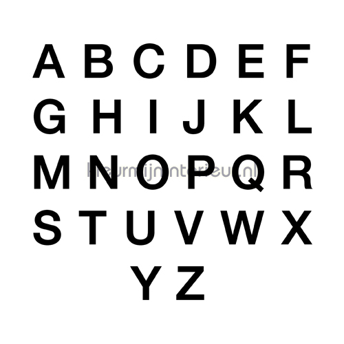 Letterset, Helvetica, 20mm, Zwart stickers mureaux 12000020 chiffres et lettres Pick-up